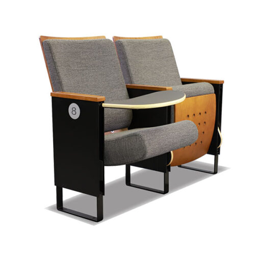 What Role Do Integrated Writing Tablets Play in Lecture Hall Chairs Within Lecture Hall Seating Setups?